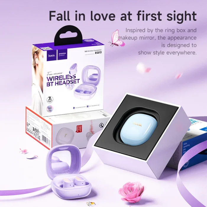Hoco EQ13 Fun True Wireless Bluetooth Earbuds - Image 3