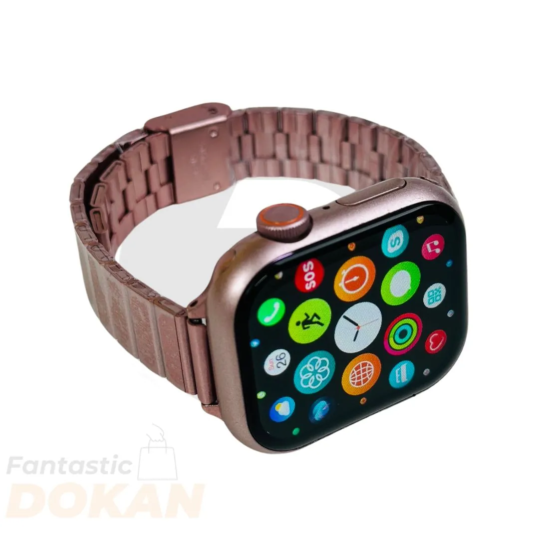 HW9-Mini-Smartwatch-pink HW9 Mini Smart watch - Image 1
