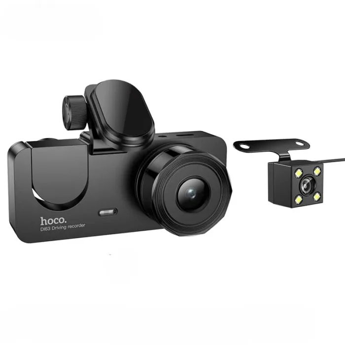 Hoco D163 3 Cameras Driving Recorder - Image 4