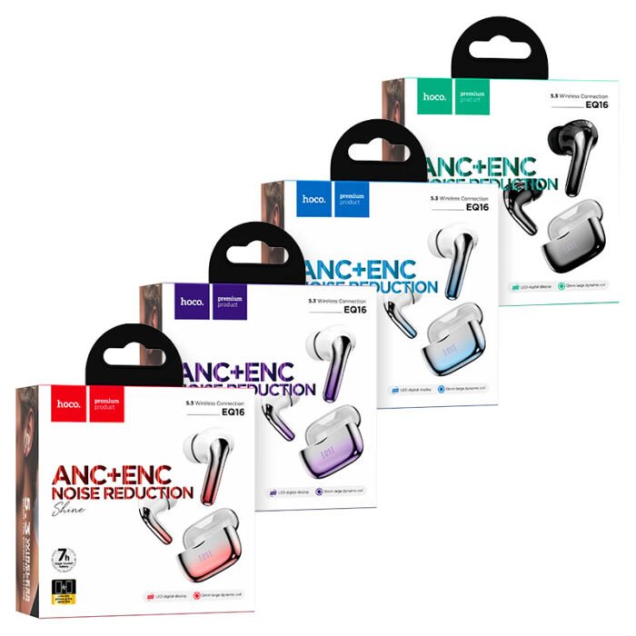 EQ16 Shine true wireless ANC+ENC Noise Reduction BT headset - Image 7