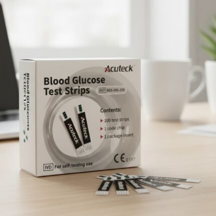 AcuTeck Blood Glucose Strips (100 pcs)Pack
