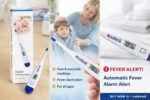 Acutek Digital Thermometer with Automatic Fever Alarm | Fast & Accurate LCD Body Temperature Meter for Baby, Kids & Adults - Image 2