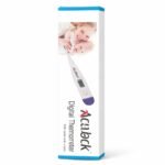 Acutek Digital Thermometer with Automatic Fever Alarm | Fast & Accurate LCD Body Temperature Meter for Baby, Kids & Adults