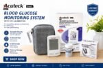 Smart AcuTeck Instants Blood Glucose Monitor digital meter,Number 1 Diabetes Test Machine,Best Glucometer In Bangladesh, Blood Sugar Check With Free 10 Strips, 10 Lancets, 1 Pen, 1 Bag & 1 Battery - Image 3